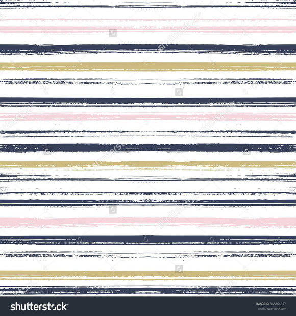 Hand Drawn Stripe  Backdrop.